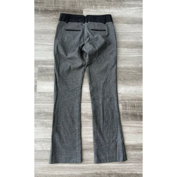 Express Columnist Gray Black Dress Pants Size 00 Flare Bootcut A3 - Picture 4 of 6